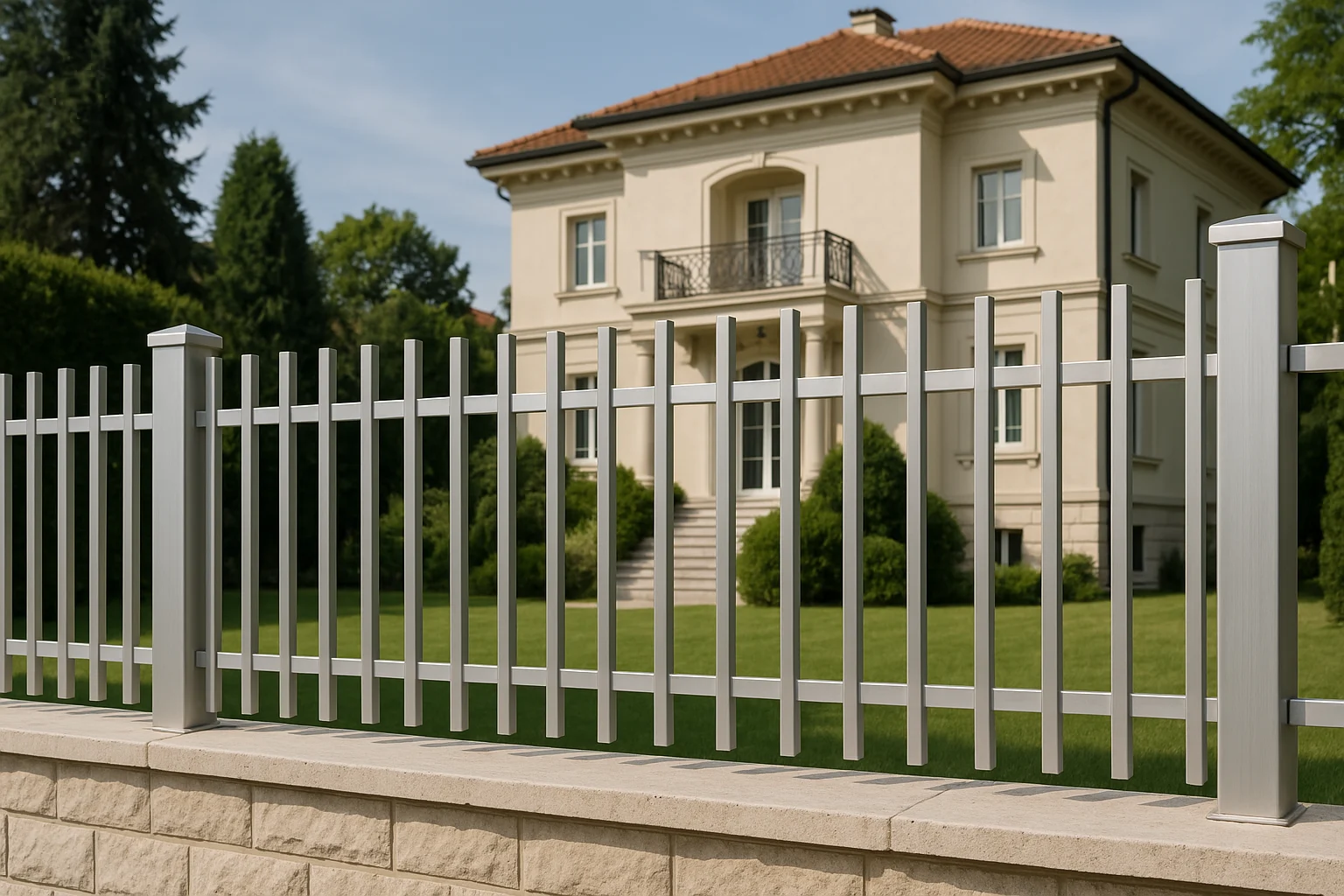 Aluminijumske vs. Čelične ograde – Koje su bolje za vaše imanje?